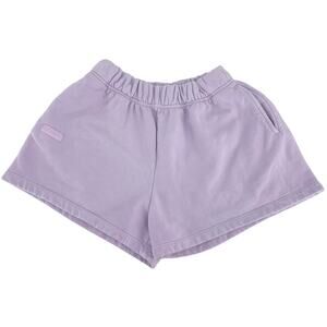 SET Active Lavender Lounge Shorts Sweat Shorts Heavy Cotton Size Large